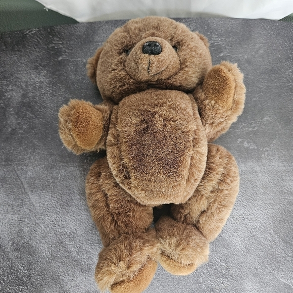 VINTAGE Dan Dee 1970ish jointed Bear 16" - Picture 3 of 4